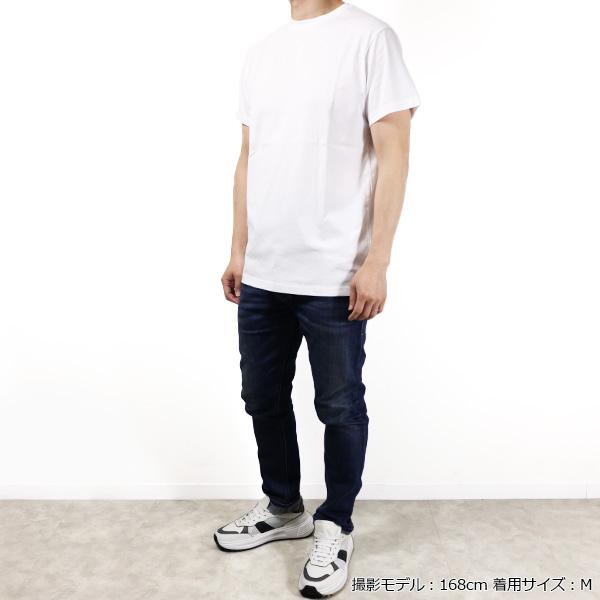 JIL SANDER 半袖白Tシャツ JIL SANDER（ジルサンダー） Tシャツ メンズ ロゴ タグ クルーネック