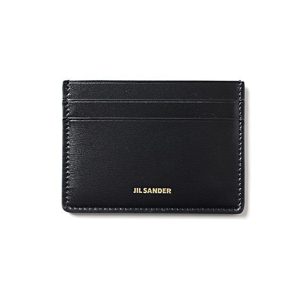 Jil sander ブラッククレジットカードポーチ JIL SANDER Jil Sander ジルサンダー カードケース Credit Card