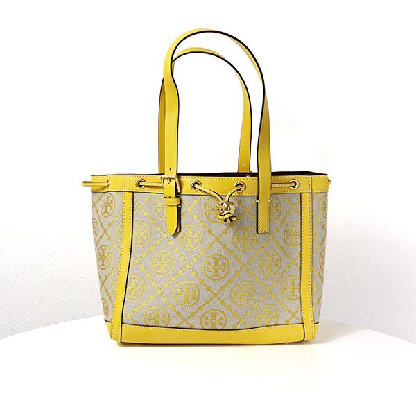 i*o様 トリバーチイエロートートバッグ美品 中古・古着通販】TORY BURCH (トリーバーチ) マックグローキャリー