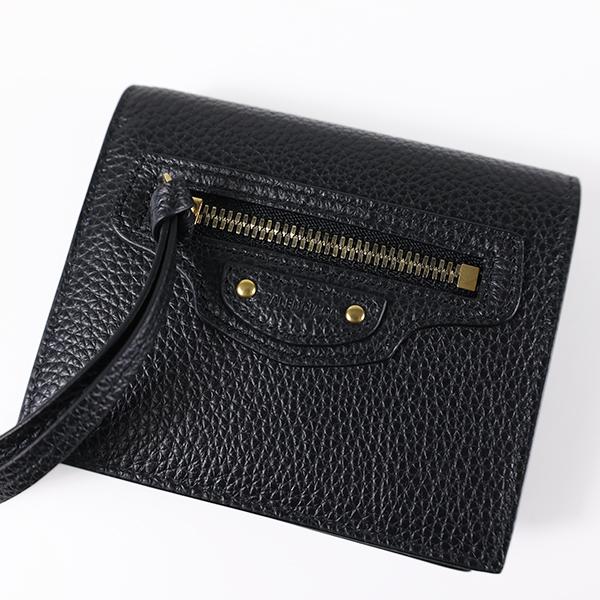 BALENCIAGA バレンシアガ / ネオクラシックウォレット 640111 BALENCIAGA（バレンシアガ） 二つ折り財布 NEO Classic Mini Wallet