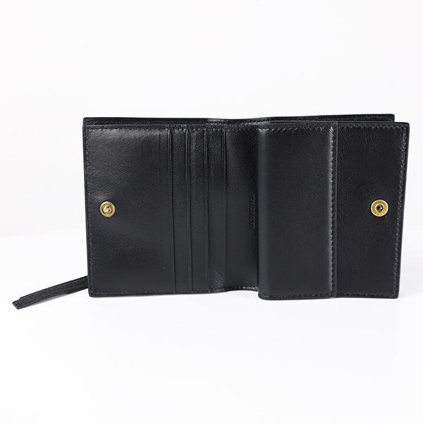 極美✨バレンシアガ 二つ折り財布 クラシック ネオ シティ レザー ブラック BALENCIAGA バレンシアガ ネオクラシック 二つ折り財布 ミニウォレット