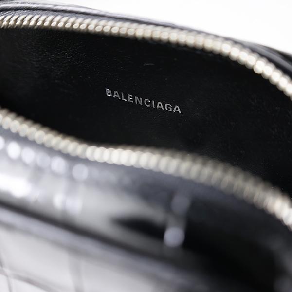 BALENCIAGA（バレンシアガ） スマホショルダー CASH Crocodile Phone