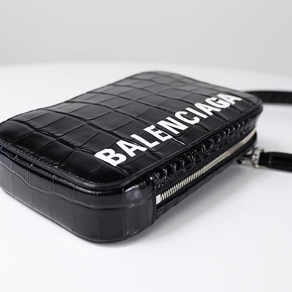 美品 バレンシアガ ナイロン クロコダイル型押しレザー ガーメントバッグ 楽天市場】【中古】BALENCIAGA ショルダーバッグ クロコ型押し レザー