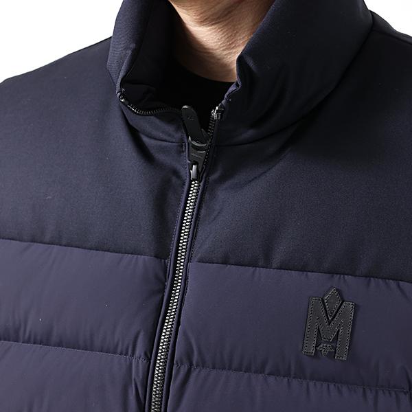 MACKAGE マッカージュ ダウンベスト Down Vest BOBBIE-Z メンズ アウター ストレッチ フードなし スタンドカラー シリコンロゴ LaG Onlinestoreの画像