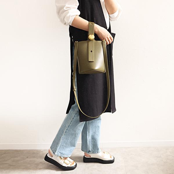 LOEWE（ロエベ） ハンドバッグ Pebble Mini Bucket Bag ペブル ミニ