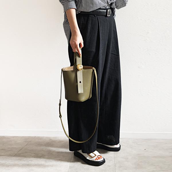 LOEWE（ロエベ） ハンドバッグ Pebble Mini Bucket Bag ペブル ミニ
