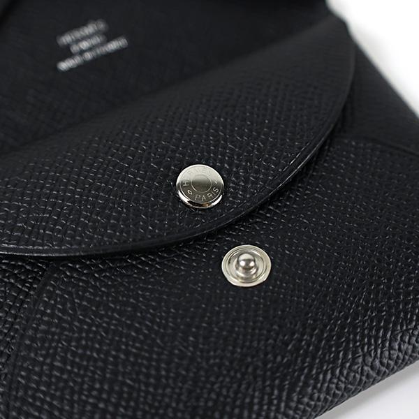 HERMES エルメス コインケース Calvi Duo Mini Wallet カルヴィ デュオ 083035CK エプソン レザー W刻印 カードケース 名刺入れ ミニ財布 LaG Onlinestoreの画像