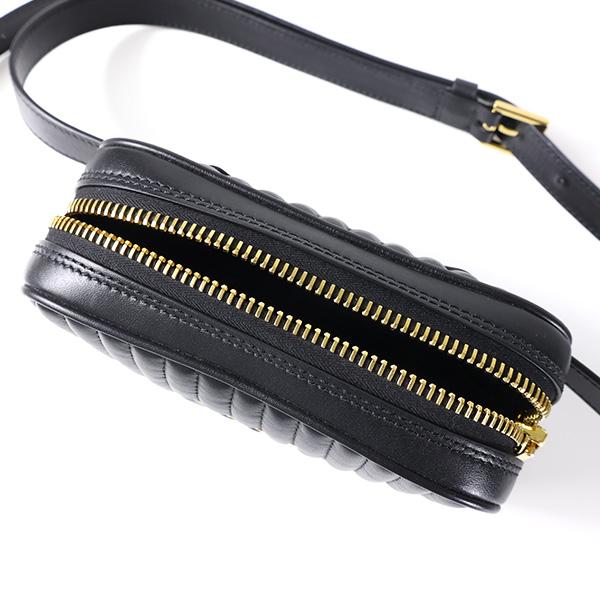 TOM FORD トムフォード ボディバッグ Quilted Leather Logo Belt Bag L1411T ICL019 ベルトバッグ レザー クラッチバッグ ロゴ クロスボディ LaG Onlinestoreの画像