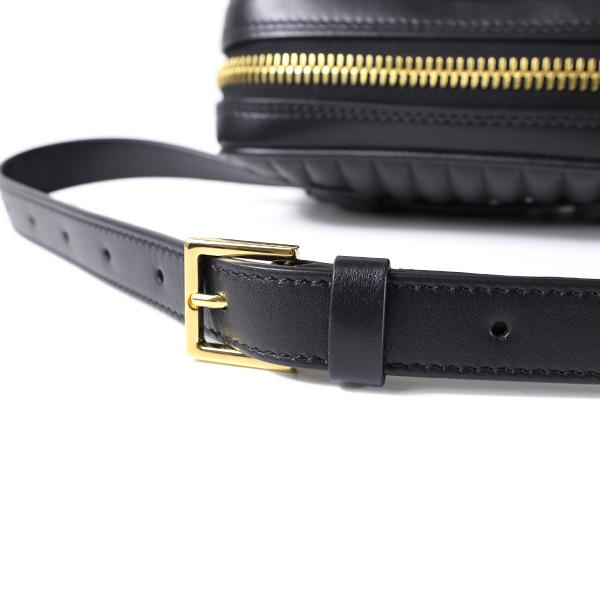 TOM FORD トムフォード ボディバッグ Quilted Leather Logo Belt Bag L1411T ICL019 ベルトバッグ レザー クラッチバッグ ロゴ クロスボディ LaG Onlinestoreの画像