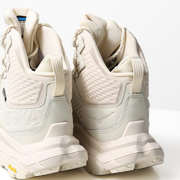 ホカオネオネ アナカパ ホワイト ヌバック メッシュ ビブラム ゴアテックス HOKA ONEONE（ホカ オネオネ） ホカ オネオネ スニーカー ANACAPA MID