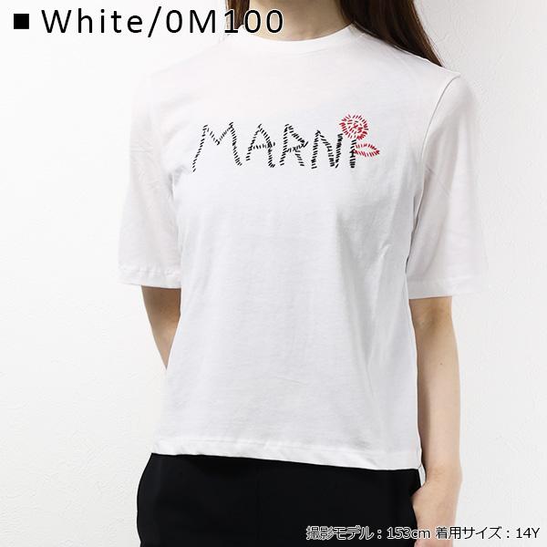 【大人気】Marni ステッチ ロゴ Tシャツ MARNI マルニ キッズ Tシャツ Stitch Logo T-Shirts M01444