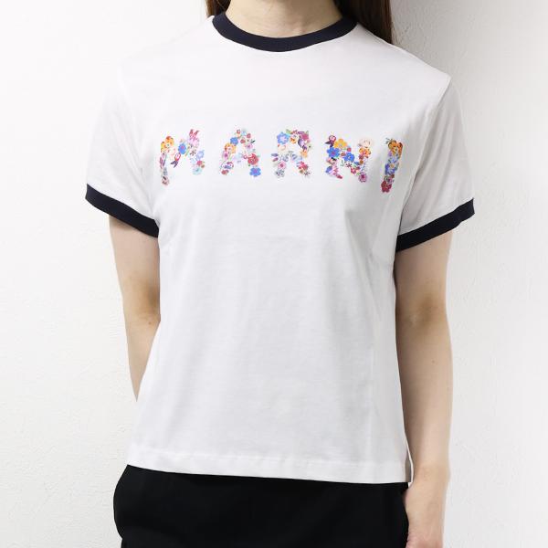 MARNI（マルニ） キッズ Tシャツ Flower Logo T-Shirts M01428 M00HZ