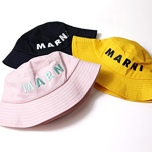 MARNI（マルニ） キッズ バケットハット Logo Bucket Hat M01458 M00J2