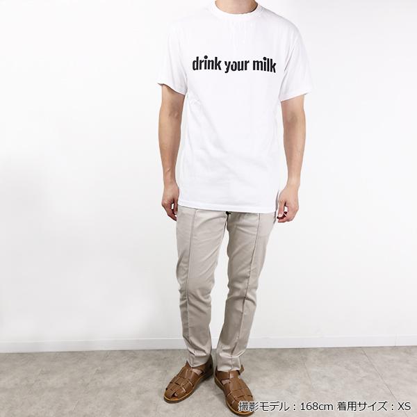 LOEWE ロエベ Tシャツ Crew Neck T-Shirts Drink Your Milk H988Y22X07