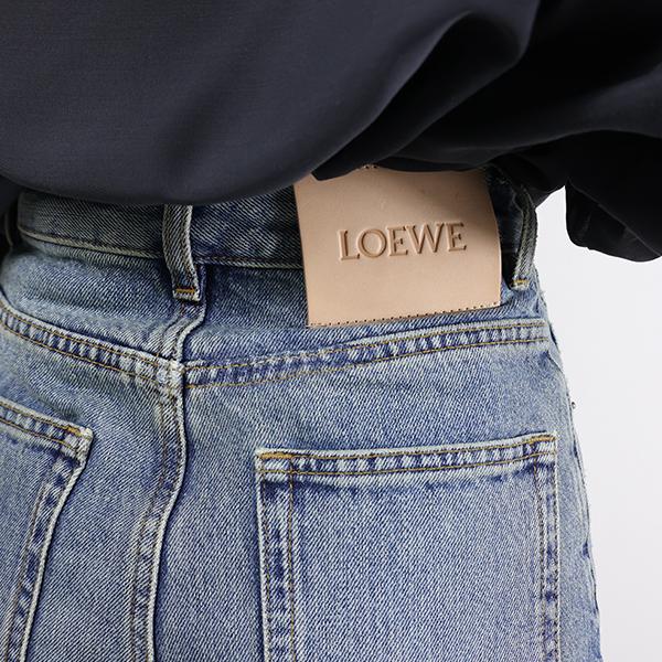 LOEWE（ロエベ） デニムパンツ Button fly Wide Denim Pants
