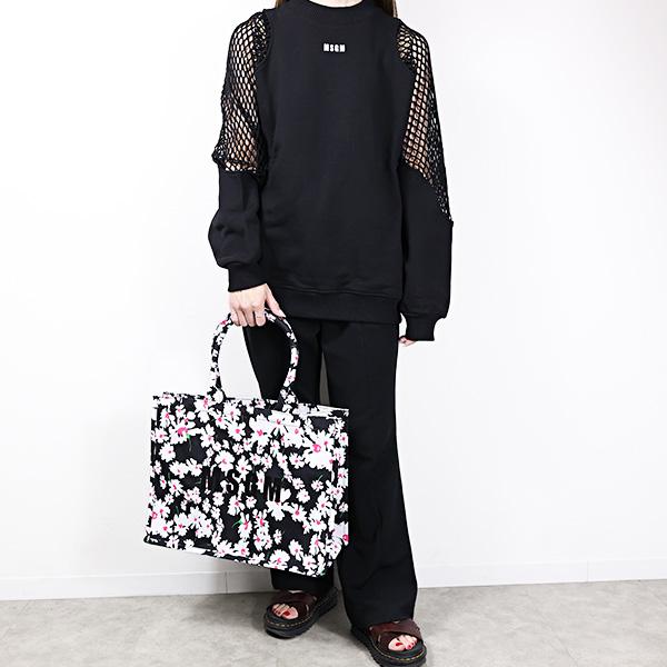 MSGM エムエスジーエム トートバッグ Floral Tote Bag 3641MDZ75