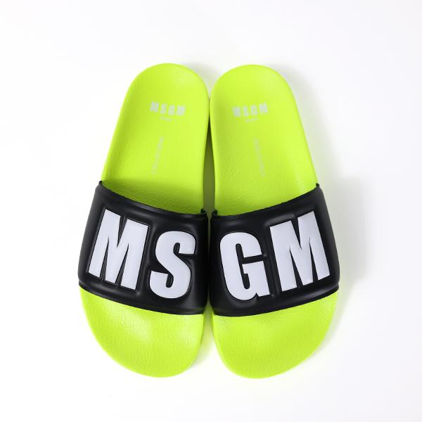 MSGM（エムエスジーエム） スライドサンダル Logo Sliders