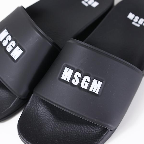 MSGM エムエスジーエム スライドサンダル Logo Sliders
