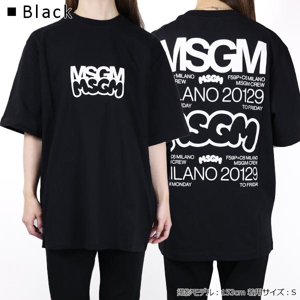 MSGM（エムエスジーエム） Tシャツ Logo T-Shirts 3441MDM102 237002
