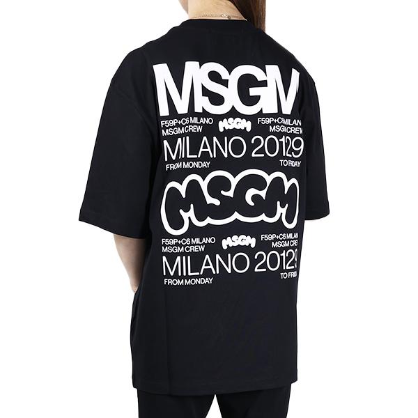 MSGM（エムエスジーエム） Tシャツ Logo T-Shirts 3441MDM102 237002