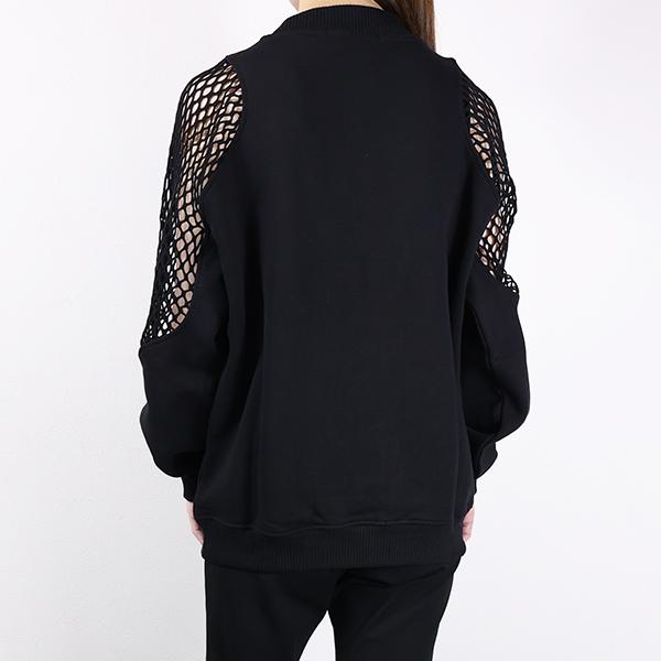 MSGM（エムエスジーエム） スウェットシャツ Mesh Detail Sweatshirt