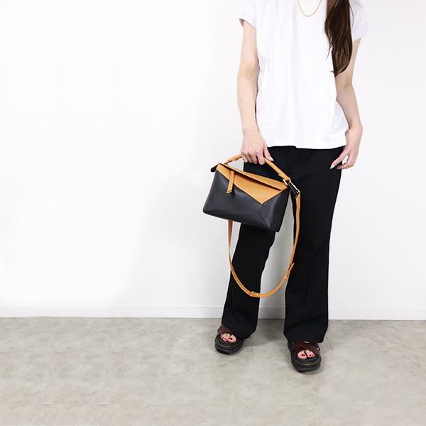 LOEWE ショルダーバッグ Loewe Ocean Blue Puzzle Shoulder Bag ○ Labellov ○ Buy and