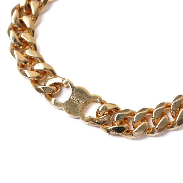 ☆UESD☆セリーヌ・ゴールドチェーンベルト メダルチャーム付き ☆UESD☆セリーヌ・ゴールドチェーンベルト メダルチャーム付き