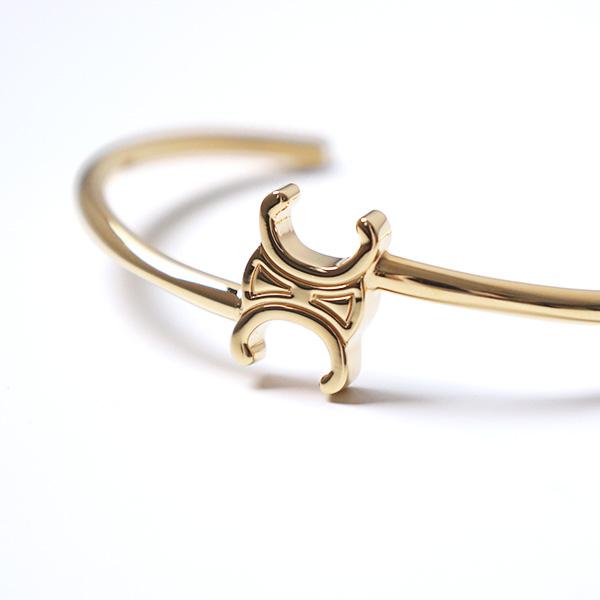 CELINE セリーヌ バングル Asymmetric Cuff Bracelet 460PQ6BRA