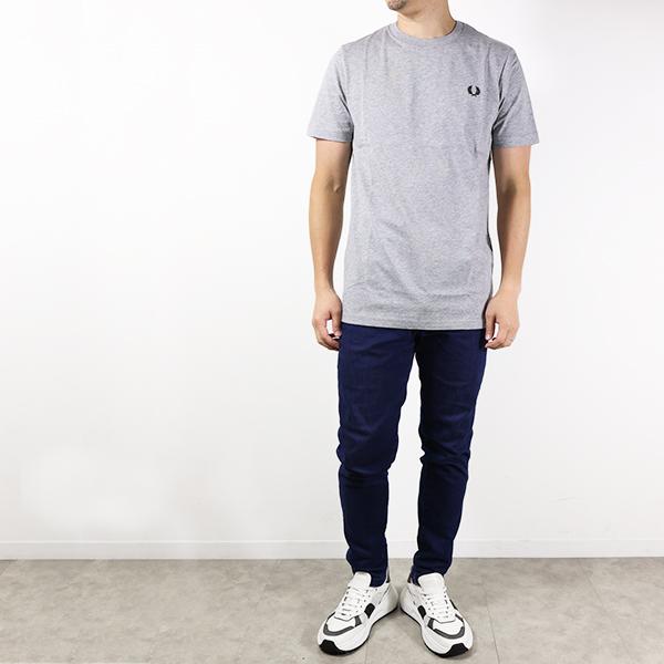 FRED PERRY クルーネックTシャツ メンズ コットン M1600 FRED PERRY フレッドペリー Tシャツ Crew Neck T-Shirts M1600