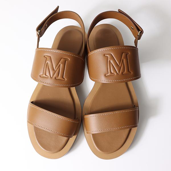 【MAX MARA】DIANAサンダル Max Mara（マックスマーラ） フラットサンダル Diana Leather Sandals