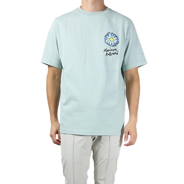 MAISON KITSUNE（メゾン キツネ） Tシャツ Floating Flower Comfort T