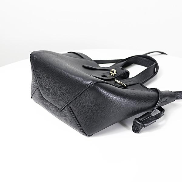 極美品✨フルラ ネット ミニ ショルダーバッグ 2way ハンドバッグ ブラック FURLA（フルラ） ハンドバッグ NET MINI TOTE BAG ネット BASRFUA