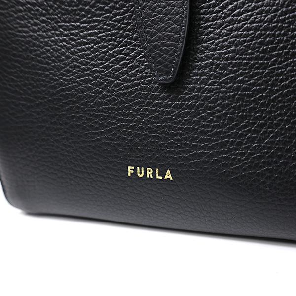 極美品✨フルラ ネット ミニ ショルダーバッグ 2way ハンドバッグ ブラック FURLA（フルラ） ハンドバッグ NET MINI TOTE BAG ネット BASRFUA