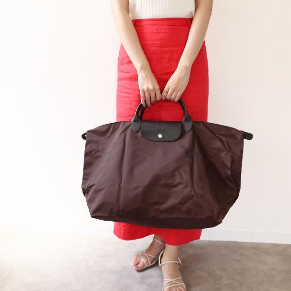 LONGCHAMP ロンシャン トートバッグ Le Pliage Green L Travel Bag