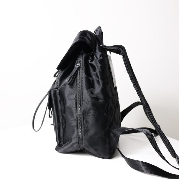 【マリメッコ】ウニッコ エブリシング バックパック リュック 花柄 黒 ブラック マリメッコ marimekko リュック バックパック エブリシング