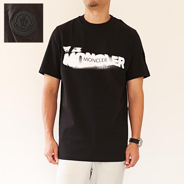 MONCLER（モンクレール） Tシャツ Paint Logo T-Shirts 918C0001089AUG