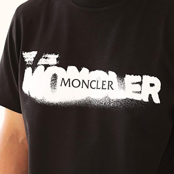 MONCLER（モンクレール） Tシャツ Paint Logo T-Shirts 918C0001089AUG