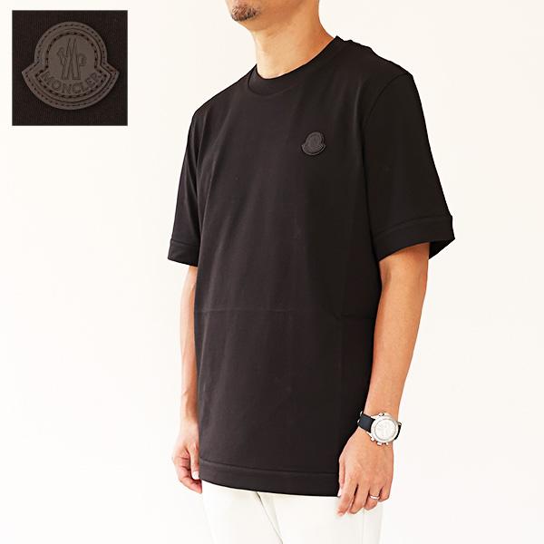 MONCLER モンクレール 現行 Tシャツ コットン モノグラムパッチ 肩ロゴ MONCLER（モンクレール） Tシャツ Logo Patch T-Shirts 918C000378390T
