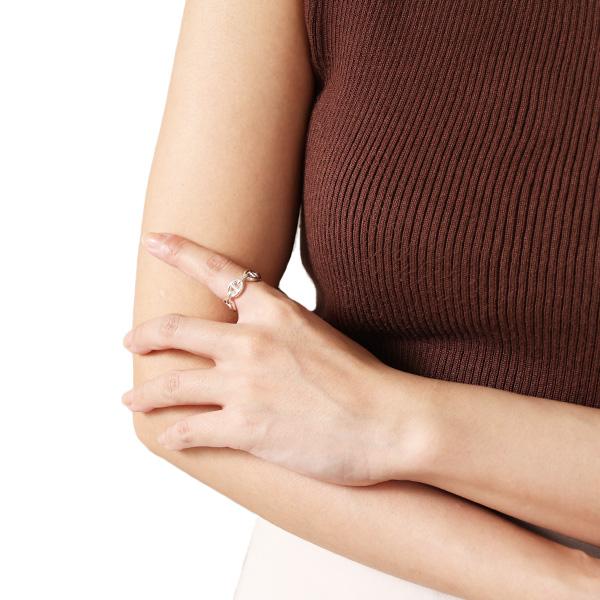 エルメス　アンシェネリングPM シルバー　指輪　 59 HERMES シェーヌダンクル アンシェネ リング PM/59 シルバー 925