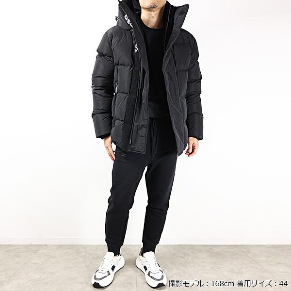 ディースクエアード 黒 46 MA-1ダウンジャケット Dsquared2 美品 DSQUARED2 ディースクエアード ダウンジャケット