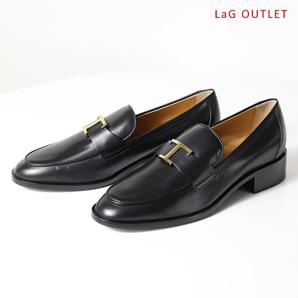 【希少 新品未使用】 トッズ Tod's ローファー パンプス フラットシューズ TOD'S（トッズ） 【LaGアウトレット】TOD'S ローファー T TIMELESS