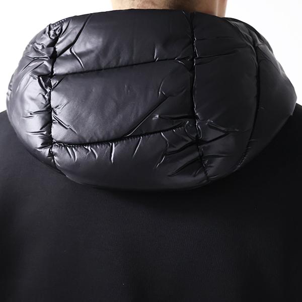 MACKAGE マッカージュ ダウンジャケット Light Down Jacket FRANK-R メンズ フード付き 切り替え コンビブルゾン ロゴパッチ アウターの画像