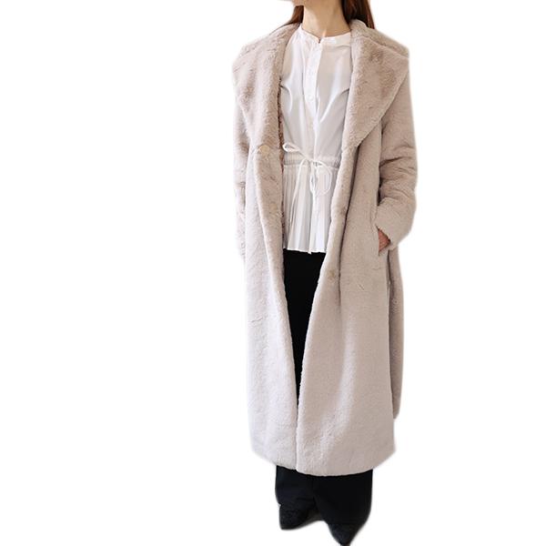 【新品・未使用タグ付き‼️】HERNO　ロングコート　希少デッドストック エレナ ドーソン ハイネックダスターコート ロング | HUES 福岡