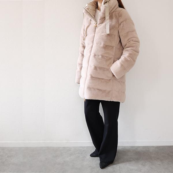 HERNO（ヘルノ） ダウンコート Eco Fur Down Coat PI002123D 12630