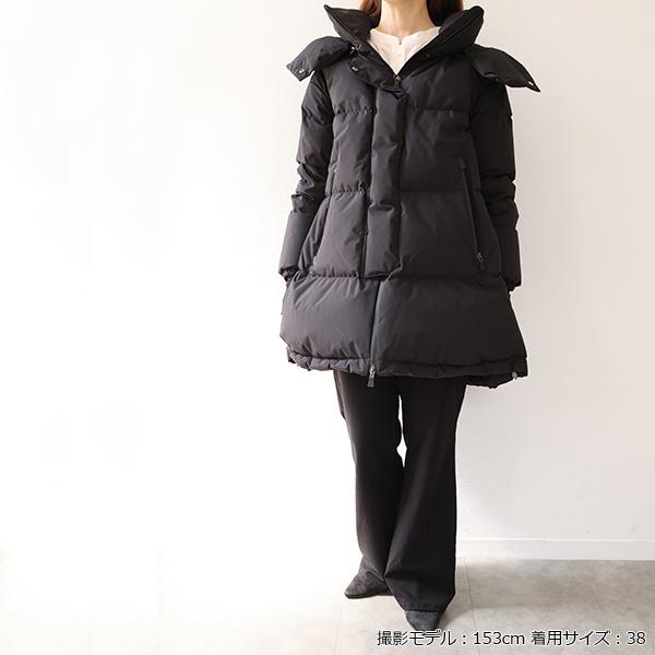 HERNO　ヘルノ　ウールコート バイカラー　中綿　2way ダウンジャケット HERNO ヘルノ ダウン ダウンジャケット ダウンコート レディース