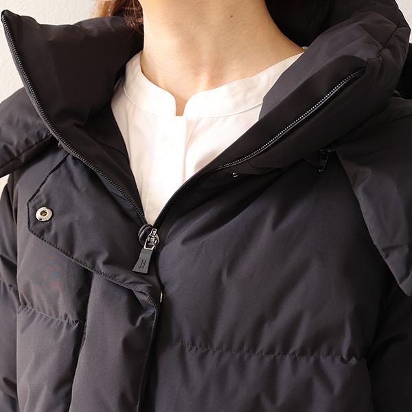 HERNO ヘルノ ダウンジャケット Relaxed 2 Layer Windstopper Jacket PI002047D 12840 レディース 2レイヤー ウィンドストッパー フード付き アウターの画像