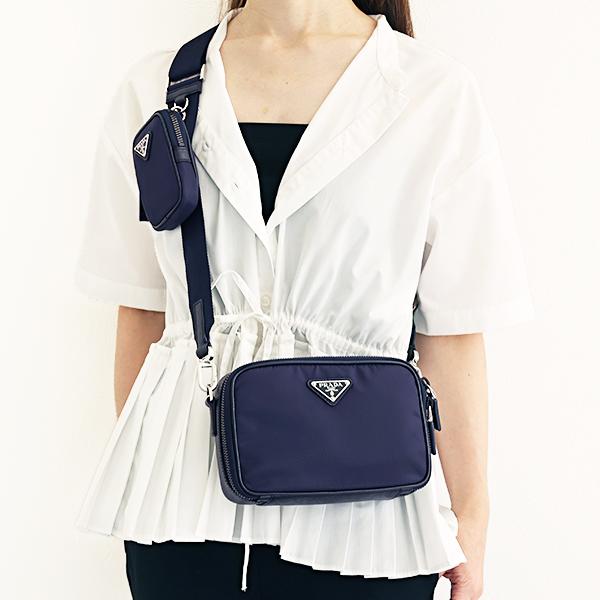 正規 PRADA ハンドバッグ ショルダーポーチ ナイロン レディース 鞄 PRADA（プラダ） ショルダーバッグ Re-Nylon Shoulder Bag 2VH070 2DMH