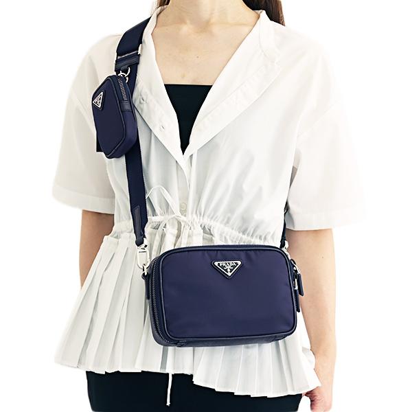 正規 PRADA ハンドバッグ ショルダーポーチ ナイロン レディース 鞄 PRADA プラダ ショルダーバッグ Re-Nylon Shoulder Bag 2VH070