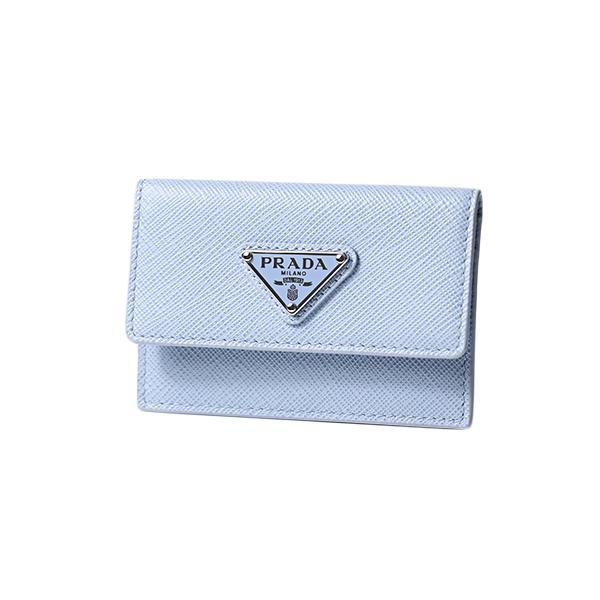 PRADA（プラダ） カードケース Saffiano Leather Triangle Logo Card