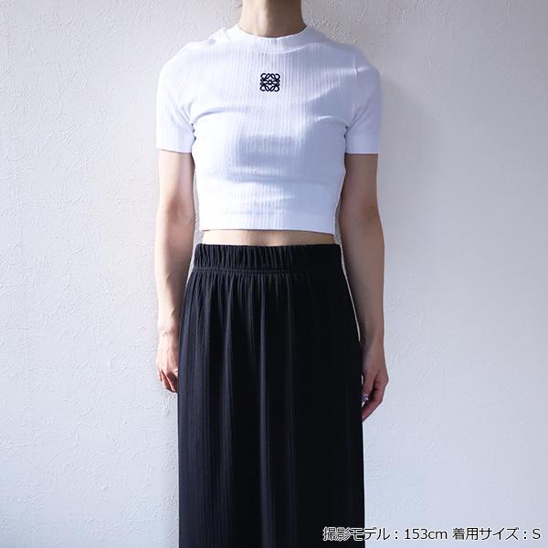 LOEWE ロエベ Tシャツ Anagram Logo Cropped T-Shirts S359Y23X87 半袖